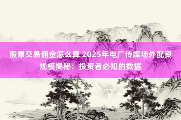 股票交易佣金怎么算 2025年电广传媒场外配资规模揭秘：投资者必知的数据