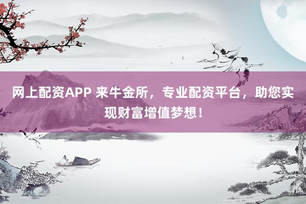 网上配资APP 来牛金所，专业配资平台，助您实现财富增值梦想！