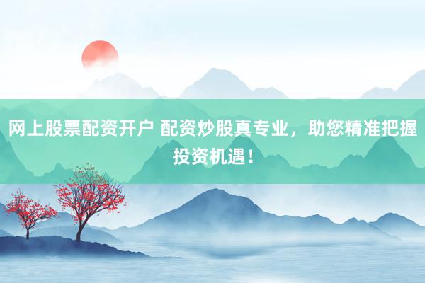 网上股票配资开户 配资炒股真专业，助您精准把握投资机遇！